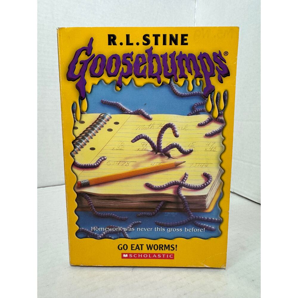 Goosebumps R.L. Stine Go Eat Worms!